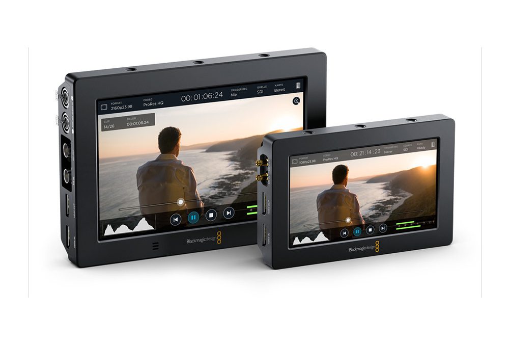 Blackmagic Video Assist 4K  Festplattenrecorder und Kameramonitor