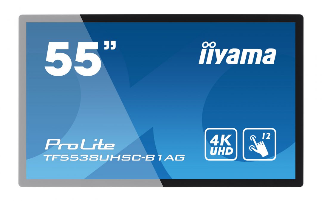 Iiyama TF5538UHSC-B1AG  Kapazitiv, 55", Multitouch
