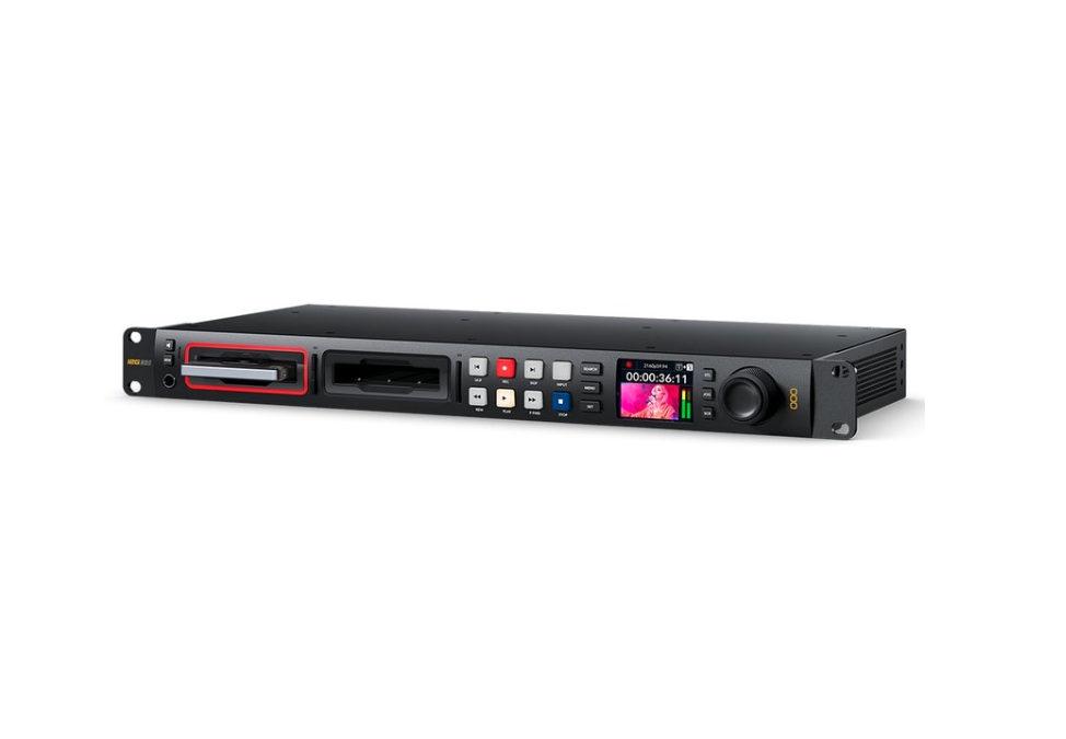 Blackmagic Hyperdeck Studio 4K Pro Festplattenrekorder und Videozuspieler