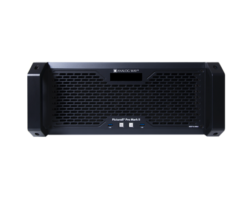 Analog Way Picturall Pro MKII MSP16-MKII-R1 4K Medienserver
