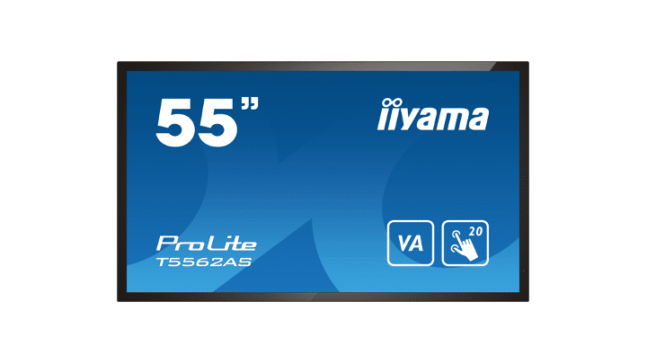 Iiyama T5562AS-B1  Kapazitiv, 55", Multitouch