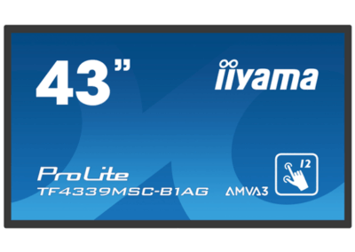 Iiyama ProLite TF4339MSC-B1  Kapazitiv, 43", Multitouch