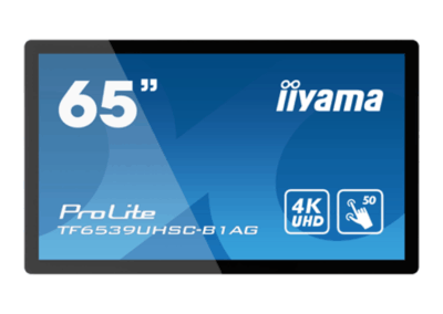 Iiyama TF6539UHSC-B1AG  Kapazitiv, 65", Multitouch