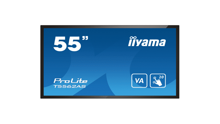 Iiyama T5562AS-B1  Kapazitiv, 55", Multitouch