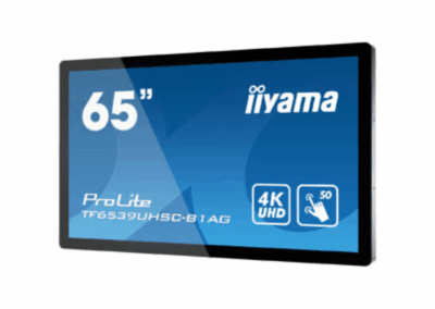 Iiyama TF6539UHSC-B1AG  Kapazitiv, 65", Multitouch