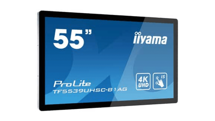 Iiyama TF5539UHSC-B1AG  Kapazitiv, 55", Multitouch